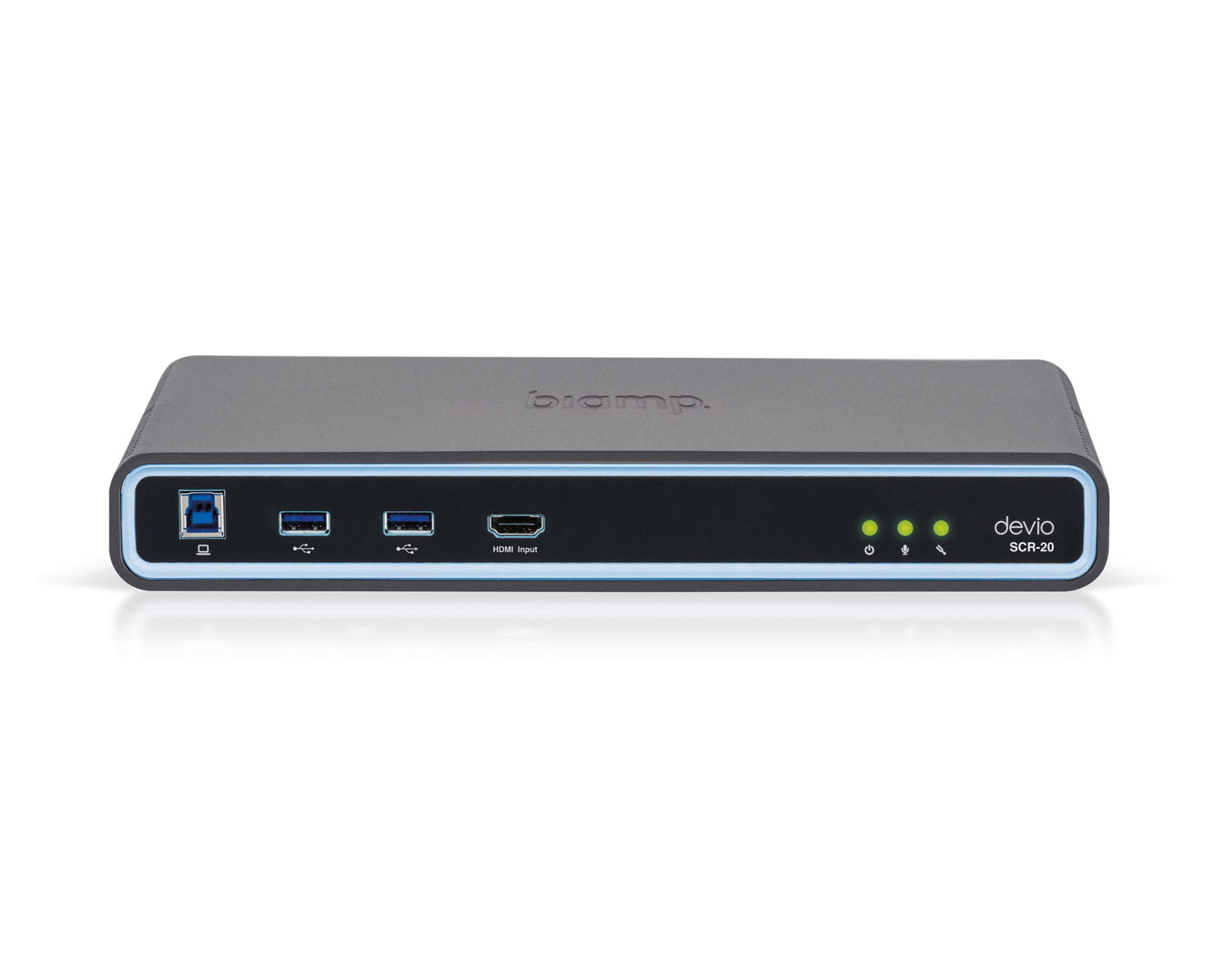 BIADSCR20CW - Biamp Devio SCR 20C Conferencing Hub 1x SCR 20 and 1x DCM 1 White Image 2