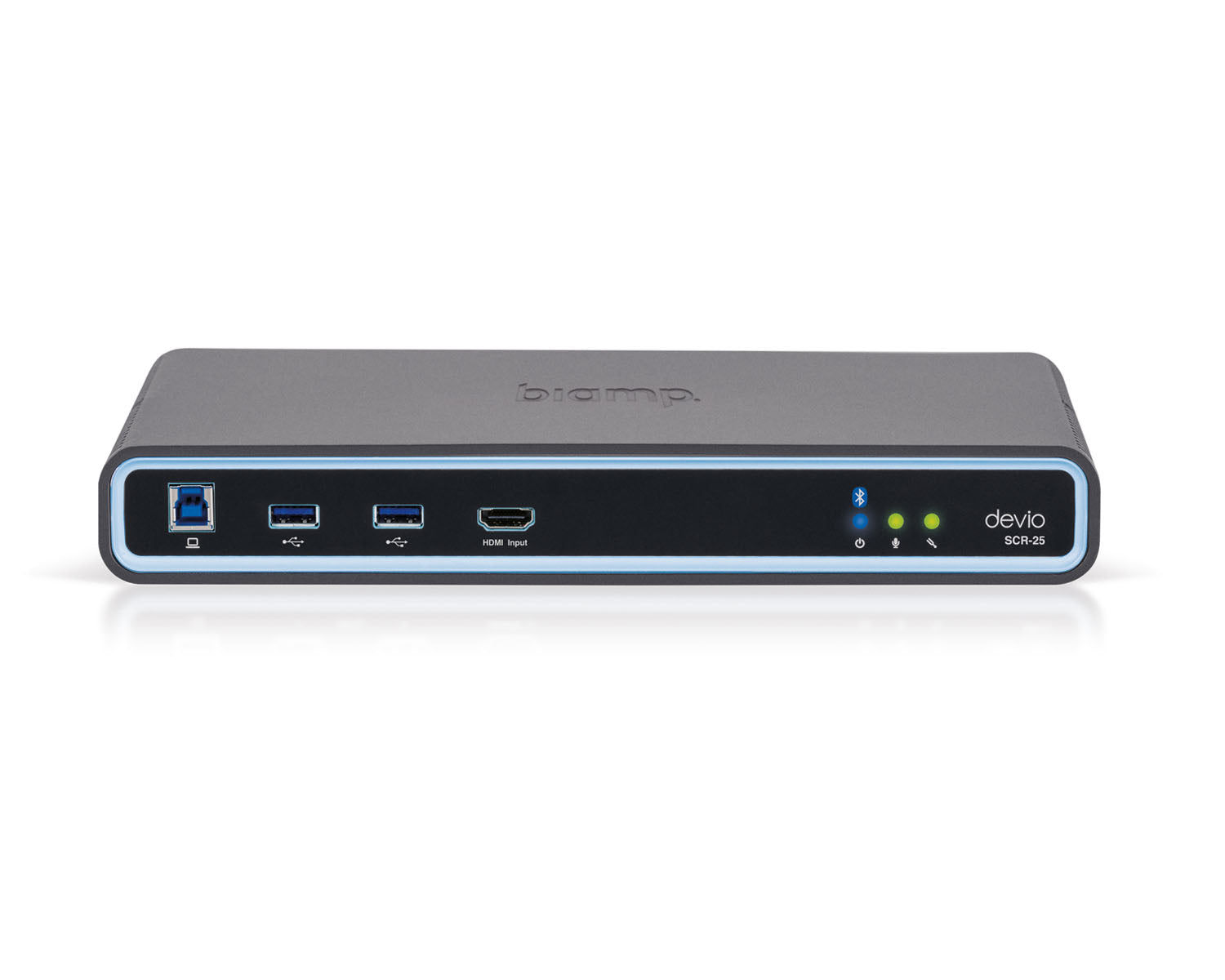 BIADSCR25CW - Biamp Devio SCR 25C Conferencing Hub 1x SCR 25 and 1x DCM 1 White Image 2