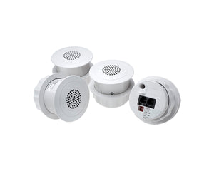 BIAEAW254 - Biamp E A W 25 4 Passive Emitter 4 Pack inc 4x 25ft Plenum Cables White Image 1