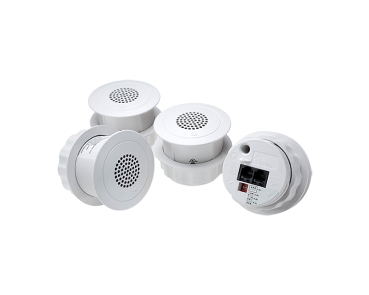 BIAEAW254 - Biamp E A W 25 4 Passive Emitter 4 Pack inc 4x 25ft Plenum Cables White Image 1
