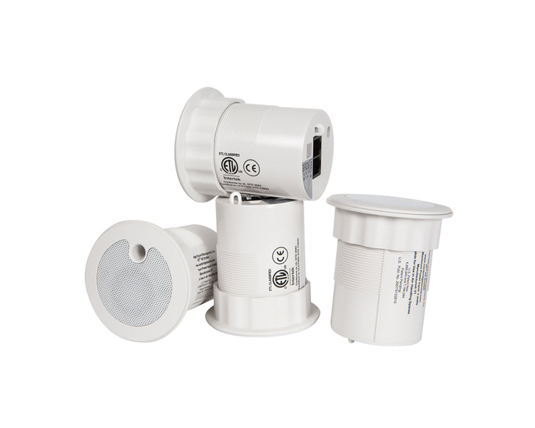 BIAEPW164 - Biamp E P W 16 4 Active Emitter 4 Pack inc 4x 16ft Plenum Cables White Image 1
