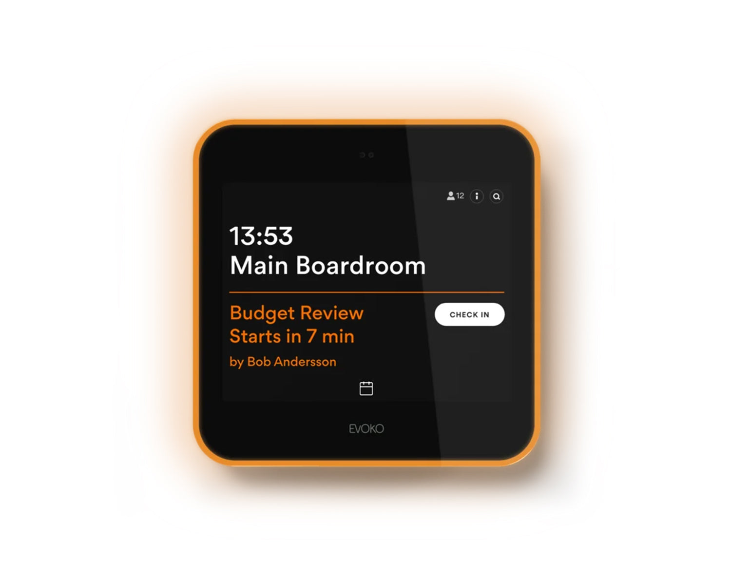 BIALISORM - Biamp Evoko Liso Room Manager for Co Working Meeting Rooms Image 2
