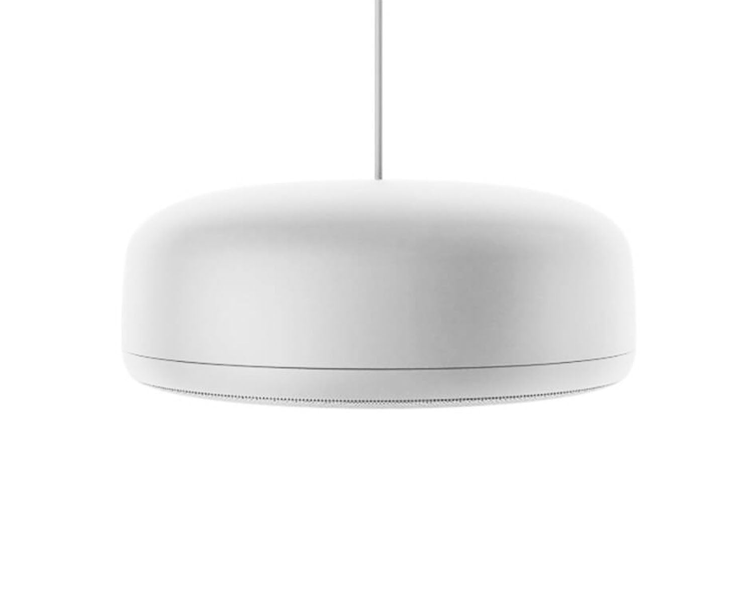 BIAP6SMW - Biamp Desono P6 SM 6.5inch Coaxial Low Profile Pendant Speaker 100V White Image 1