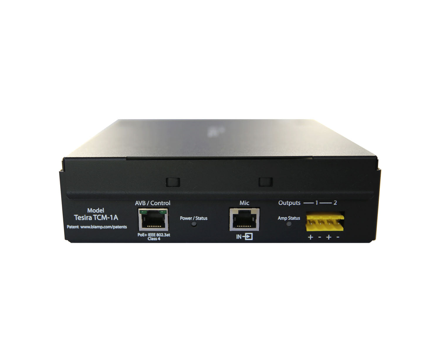 BIAPTCM1AW - Biamp Parle TCM 1A Pendant AVB Beamtracking Mic and PoE Amplifier White Image 2