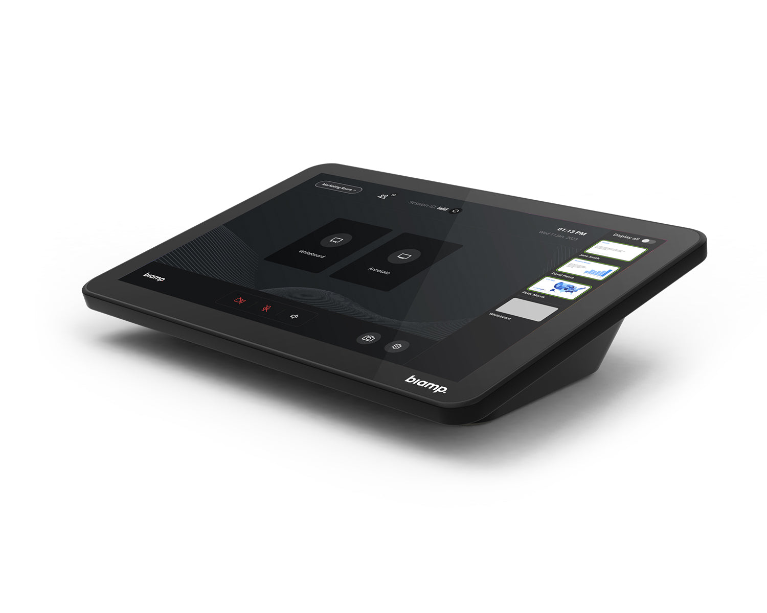 BIATOUCH8MAX - Biamp Touch 8 MAX Control Panel for MAX Connect BYOM Solution Image 1