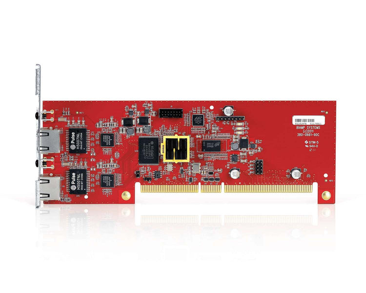 BIATSAVB1CK - Biamp Tesira AVB 1 Digital Network Card 420x420 AVB I or O Channels Kit Image 1