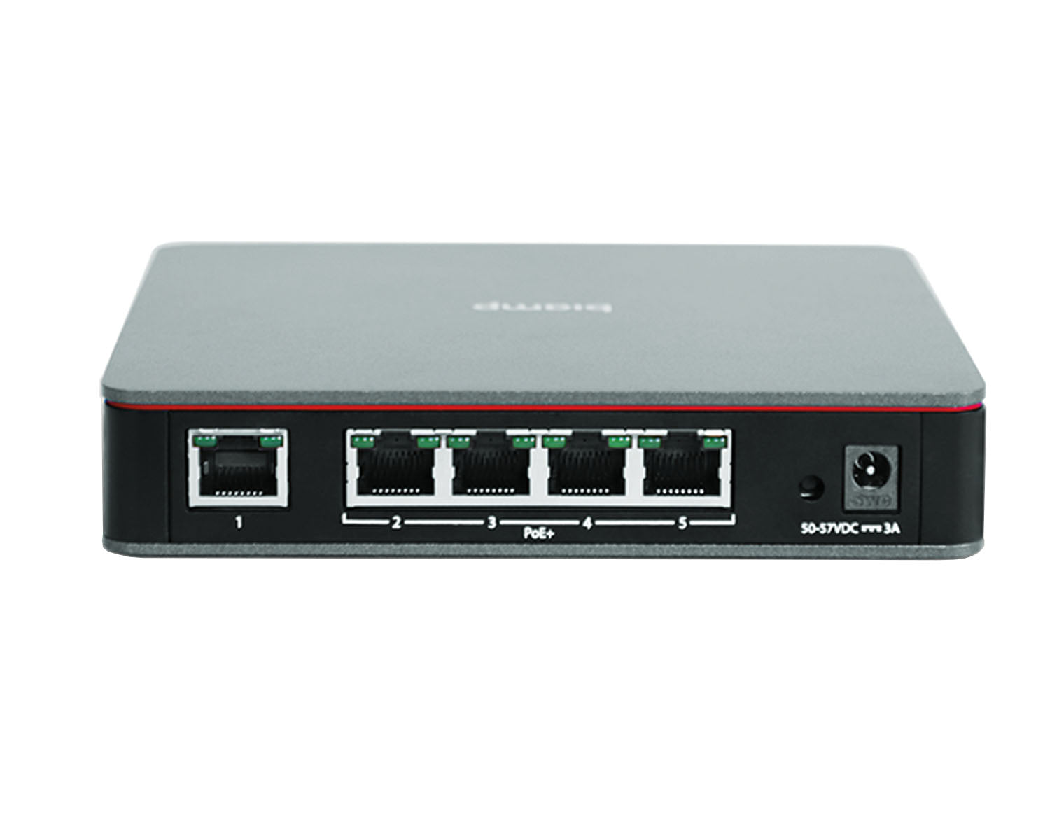 BIATSCTC5 - Biamp TesiraCONNECT TC 5 5 Port Expander 5xRJ 45 Ports (4xPoE) Image 2