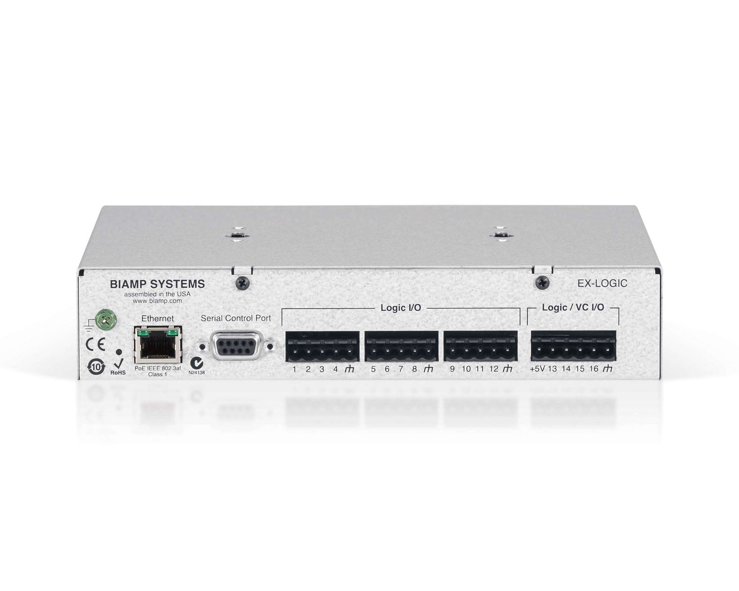 BIATSEXLOGIC - Biamp Tesira EX LOGIC Half Rack Logic Box 16in or 16out Image 2