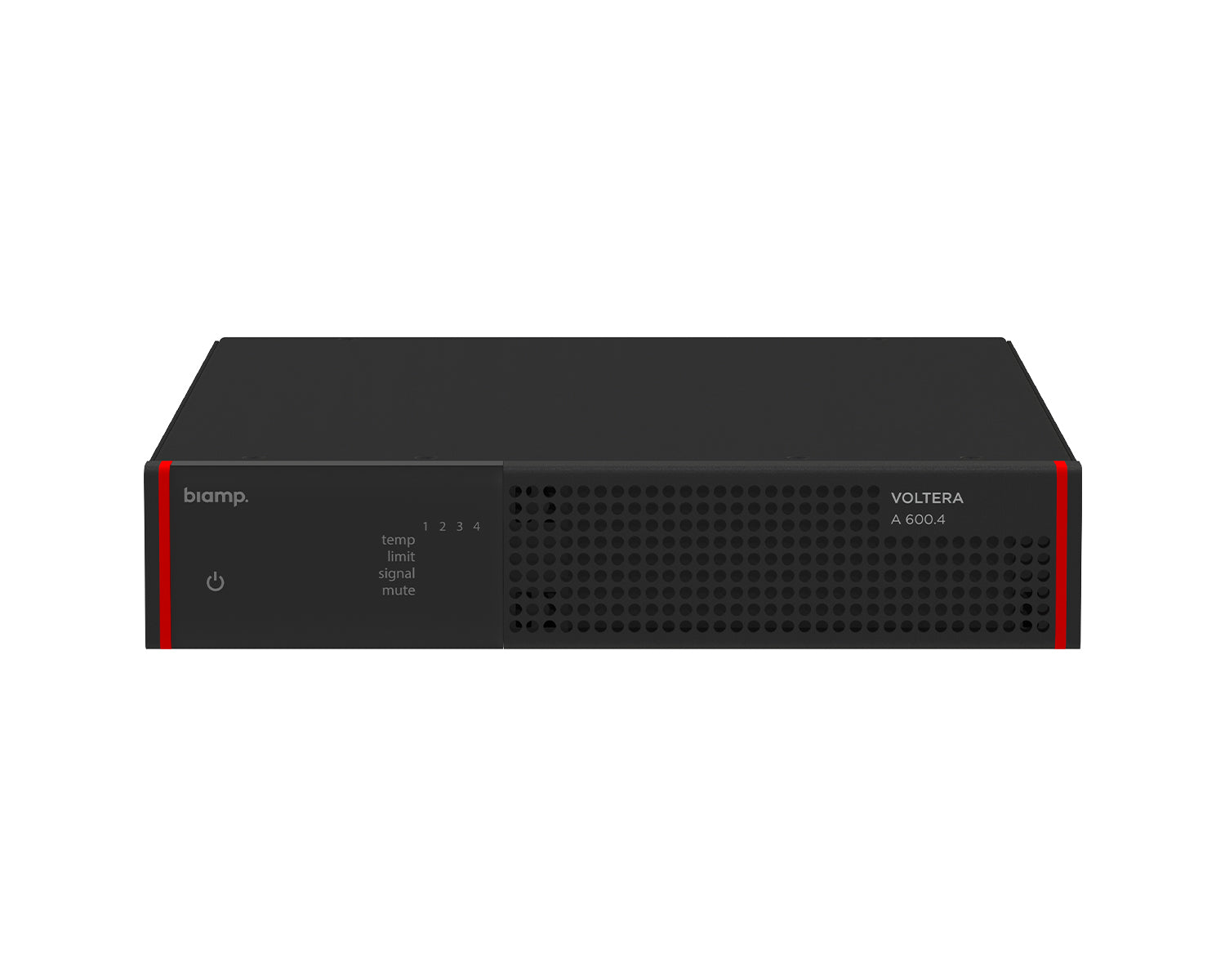 BIAVOLTA6004 - Biamp Voltera A 600.4 Compact Power Amp 4x150W Half Rack Image 1