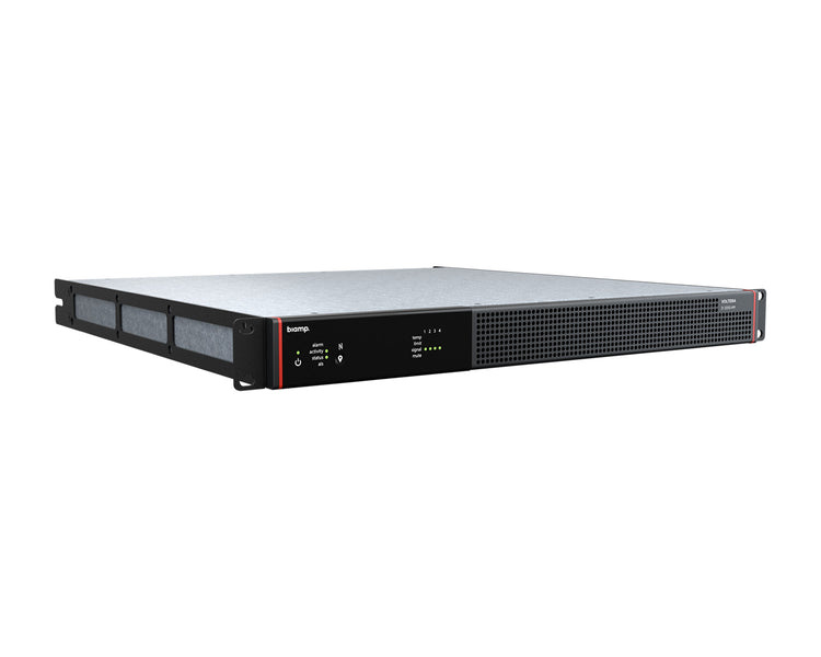 BIAVOLTD12004M - Biamp Voltera D 1200.4M Power Amplifier with DSP and Dante 4x300W 1U Image 2
