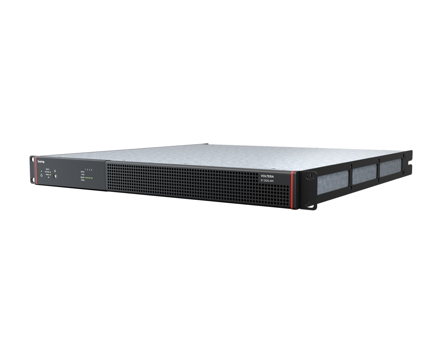 BIAVOLTD12004M - Biamp Voltera D 1200.4M Power Amplifier with DSP and Dante 4x300W 1U Image 3