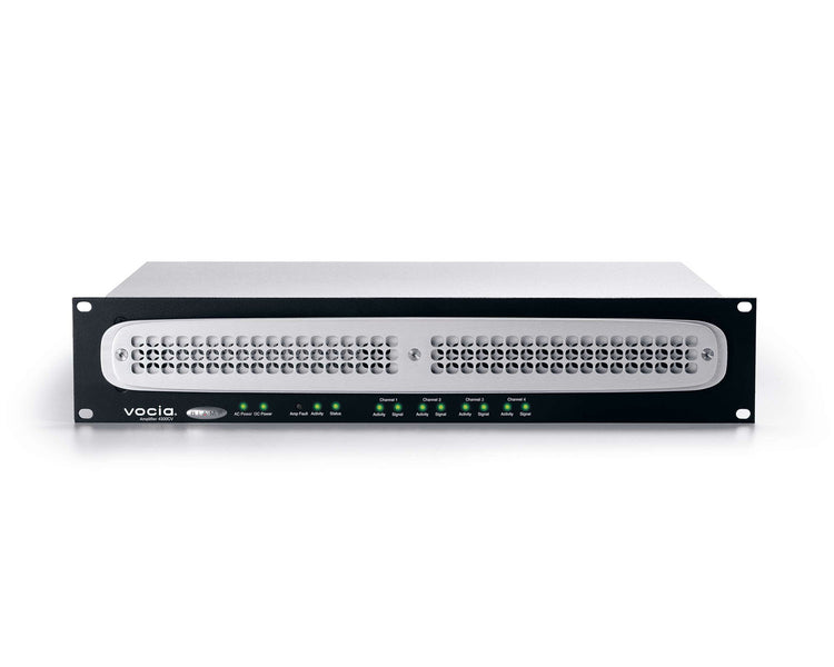 BIAVVA4300CV - Biamp Vocia VA 4300CV 4x300W Digital Network Amplifier 70 or 100v 2U Image 1