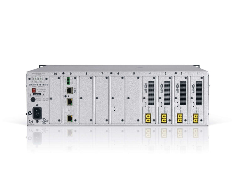 BIAVVA8600C - Biamp Vocia VA 8600C 8x600W Digital Network Amplifier 70 or 100v EN54 3U Image 2