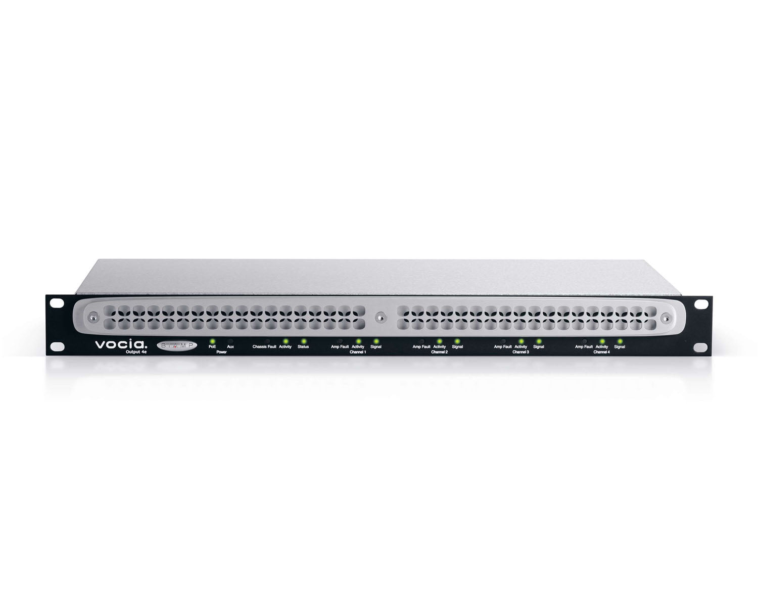 BIAVVO4E - Biamp Vocia VO 4e 4 Chan Network Audio Output Expander with CobraNet Image 1