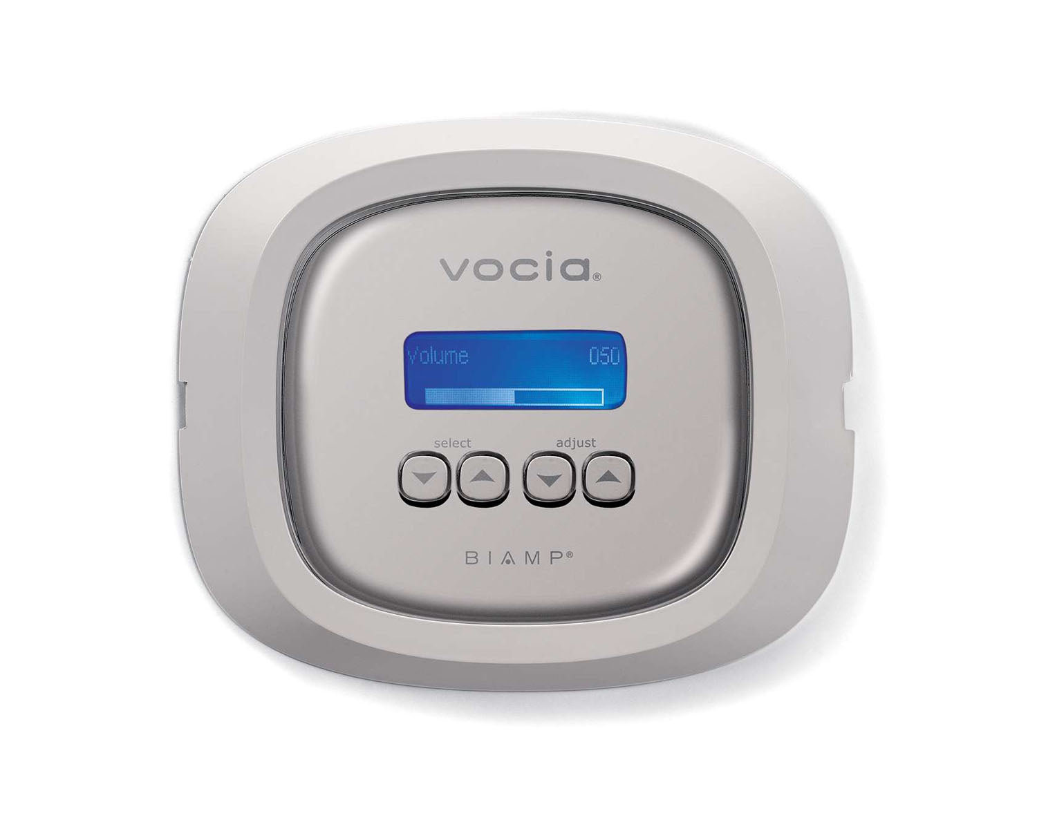 BIAVWR1 - Biamp Vocia WR 1 Networked Wall Remote for Background Music Zones Image 1