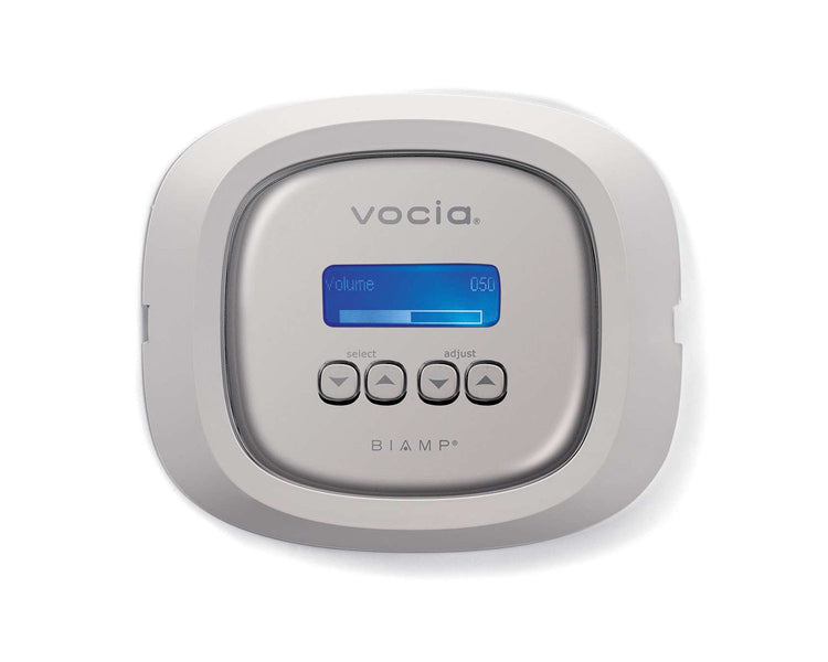 BIAVWR1 - Biamp Vocia WR 1 Networked Wall Remote for Background Music Zones Image 1