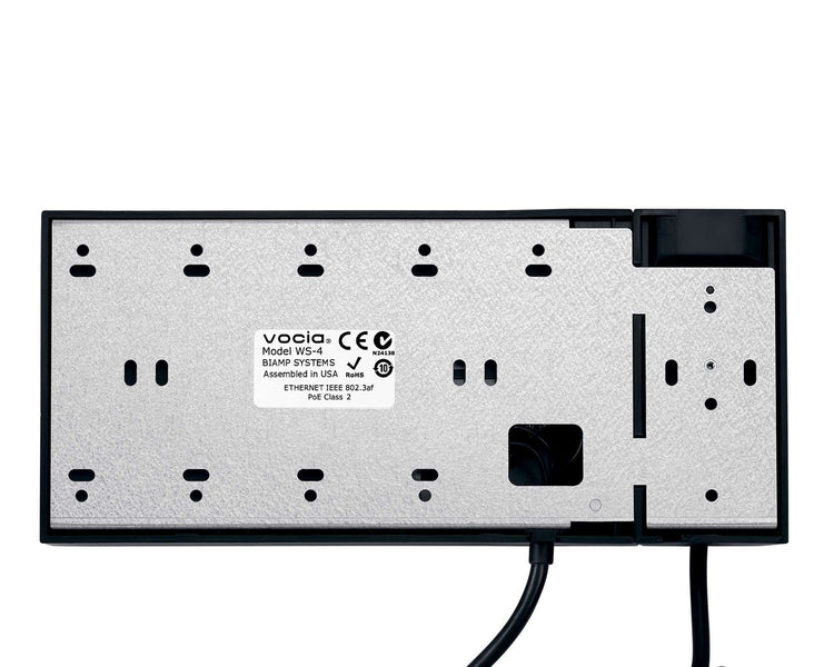 BIAVWS4 - Biamp Vocia WS 4 4 Button Wall Mounted Paging Station Inc Handheld Mic Image 2