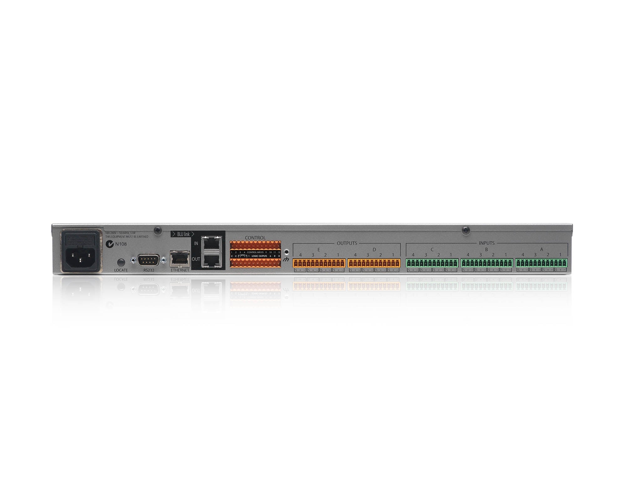 BSSBLU100 - BSS BLU100 Soundweb London  12 In or 8 Out 1U Open Image 2