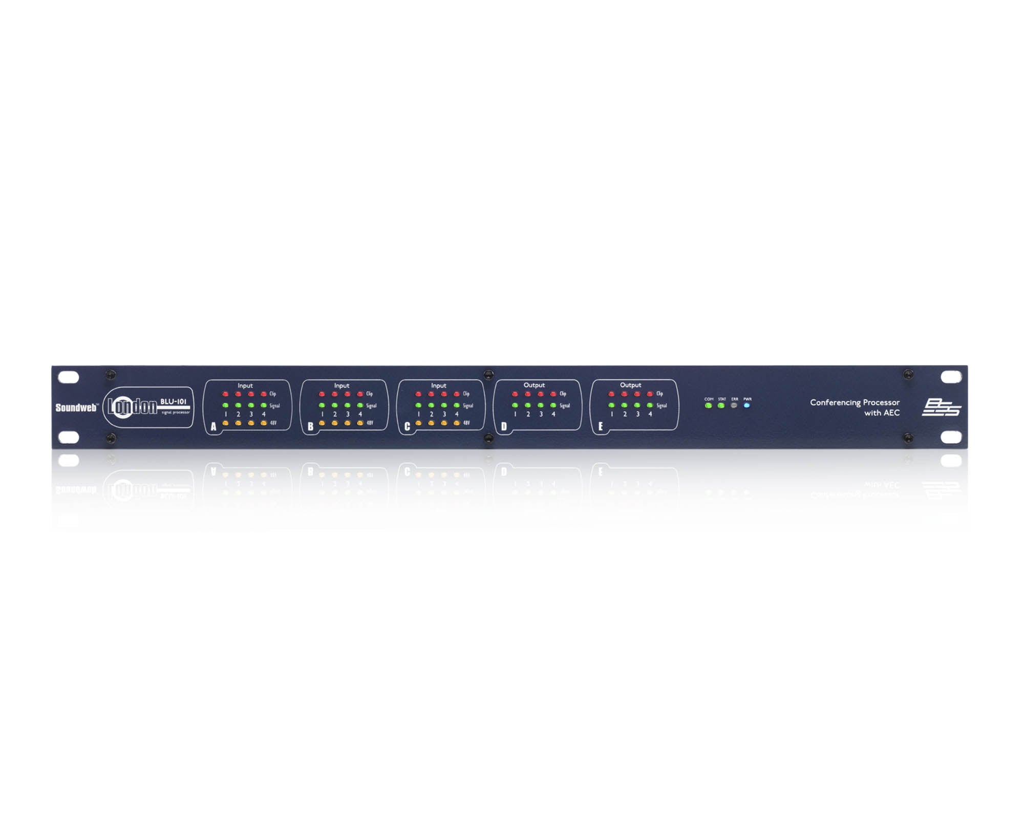 BSSBLU101 - BSS BLU101 Soundweb London  12 In or 8 Out 1U Fixed Image 1