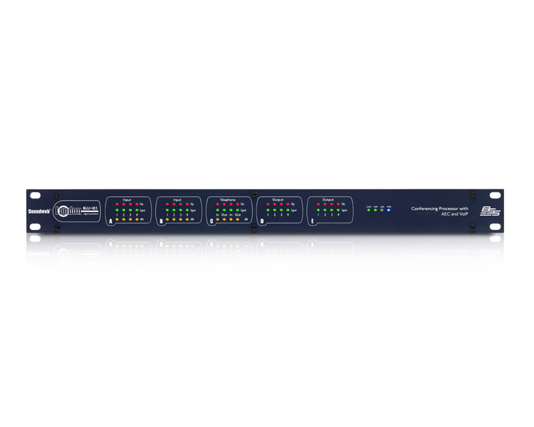 BSSBLU103 - BSS BLU103 Soundweb London  8 In or 8 Out 1U Fixed Image 1