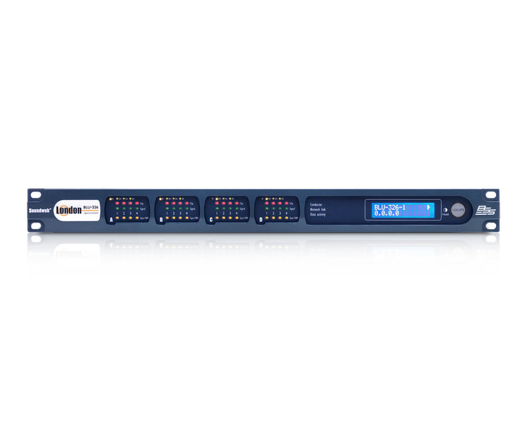 BSSBLU326C - BSS BLU326 (BLU320 with Dante Ports) Chassis Only 1U Image 1