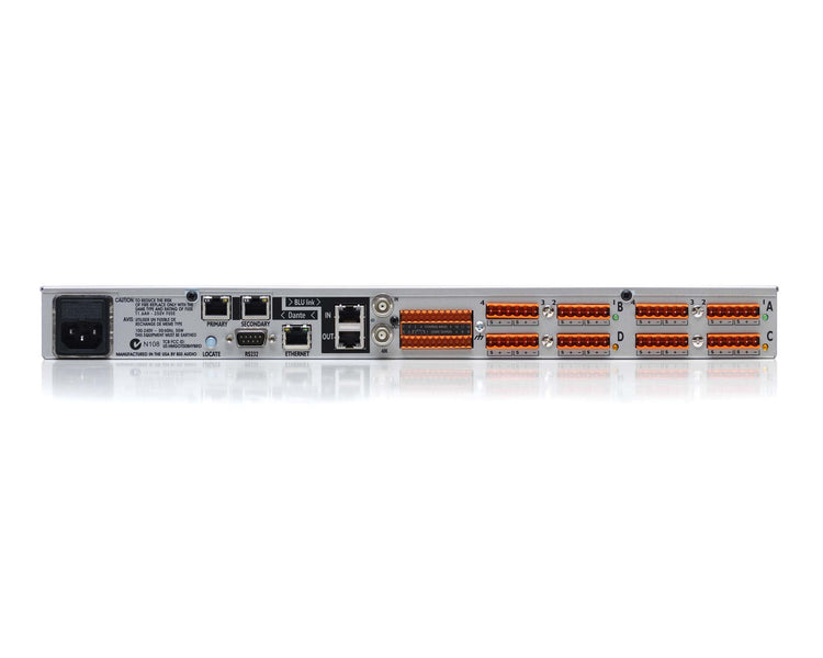 BSSBLU806C - BSS BLU806 (BLU800 with Dante Ports) Chassis Only 1U Image 2