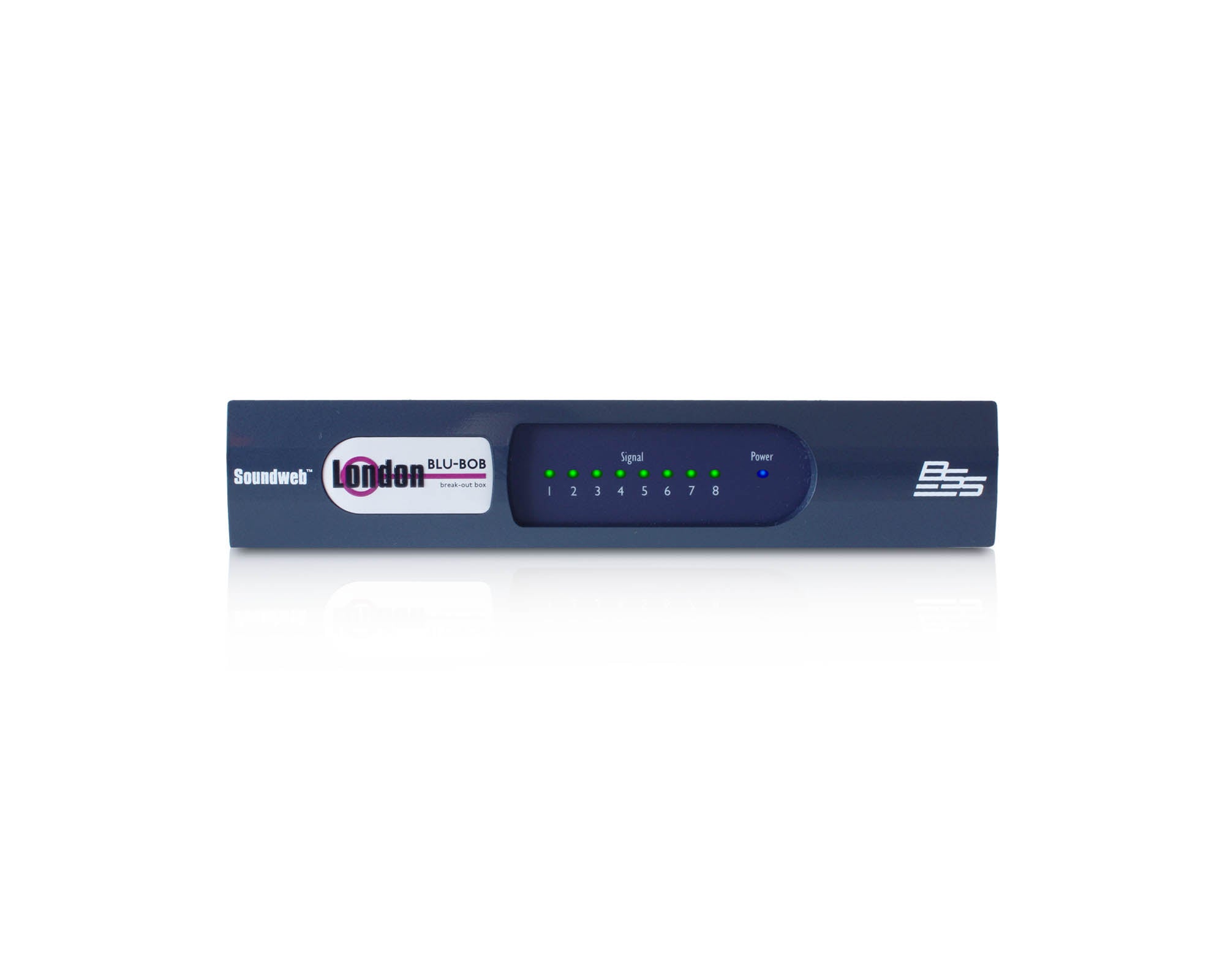 BSSBLUBOB1 - BSS BLU BOB1 Break Out Box 8Ch Analogue Out Half 1U Reck Exc Rack Kit Image 1