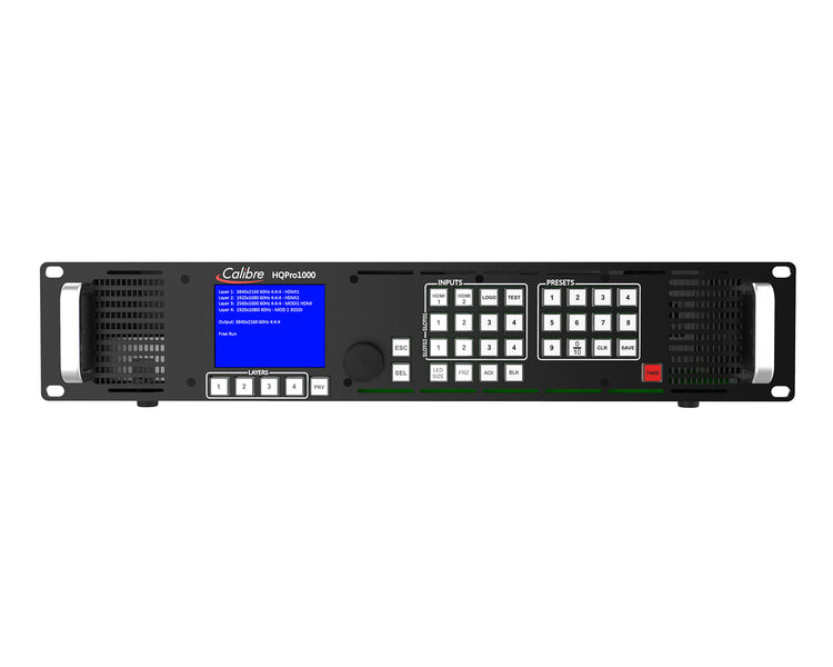 CALHQPRO1000 - Calibre HQPro1000 Scaler Switcher 2xHDMI and 2xHDMI or DP or 3GSDI Inputs 2U Image 3