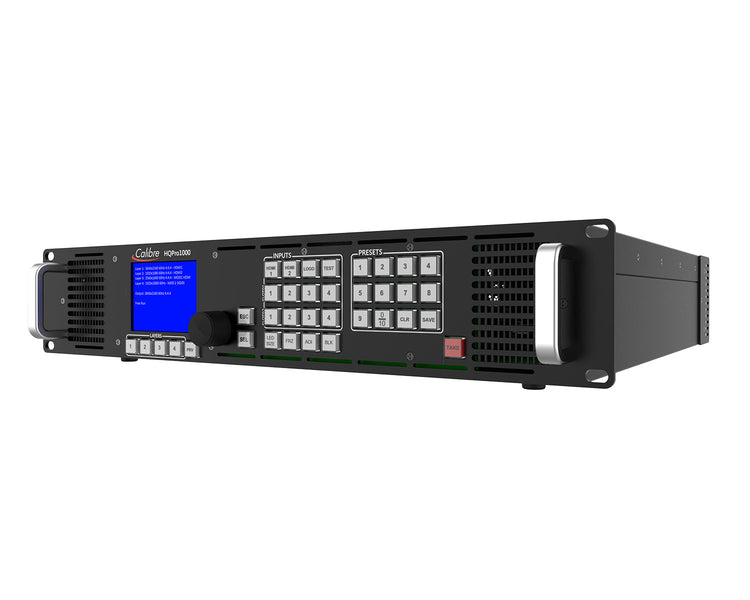 CALHQPRO1000 - Calibre HQPro1000 Scaler Switcher 2xHDMI and 2xHDMI or DP or 3GSDI Inputs 2U Image 4