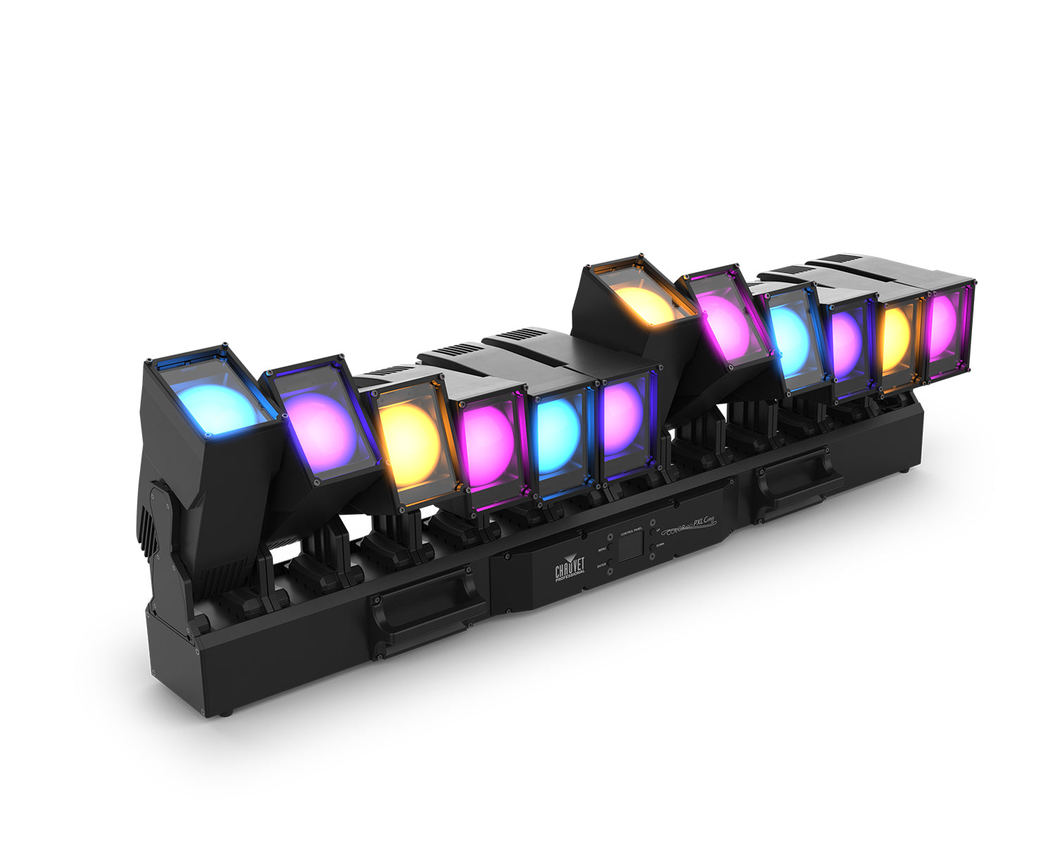CHACRPXLC12 - CHAUVET Professional COLORado PXL Curve 12 Motorised LED Batten 12x45W RGBW LEDs IP65 Image 1