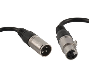 CHADC325 - CHAUVET DJ DMX Cable 3 Pin XLR Male to XLR Female 7.5m (25 foot) Image 1