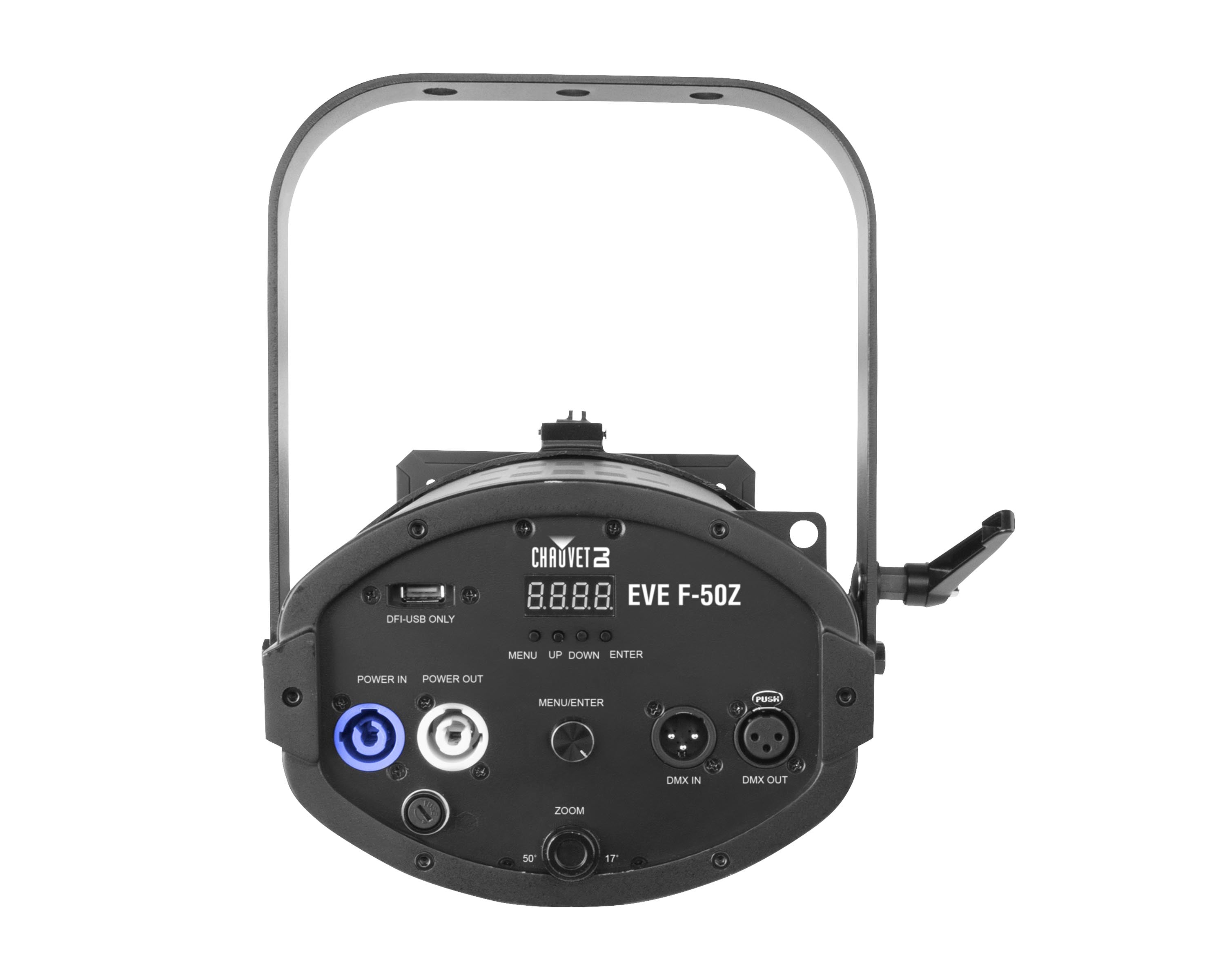 CHAEF50Z - CHAUVET DJ EVE F 50Z LED Compact Fresnel Warm White LED with D Fi USB Image 4
