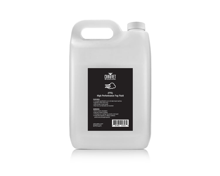 CHAFF5S - CHAUVET DJ FF5 SINGLE 5 Litre Bottle High Performance Smoke Fluid Image 1