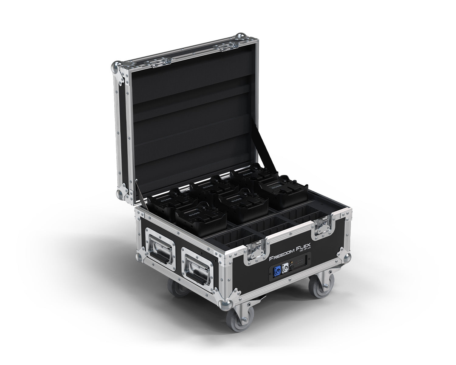 CHAFFH9IPX6 - CHAUVET DJ Freedom Flex H9 IP X6 Battery Uplighters w or Case 6x Fixtures IP54 Image 2