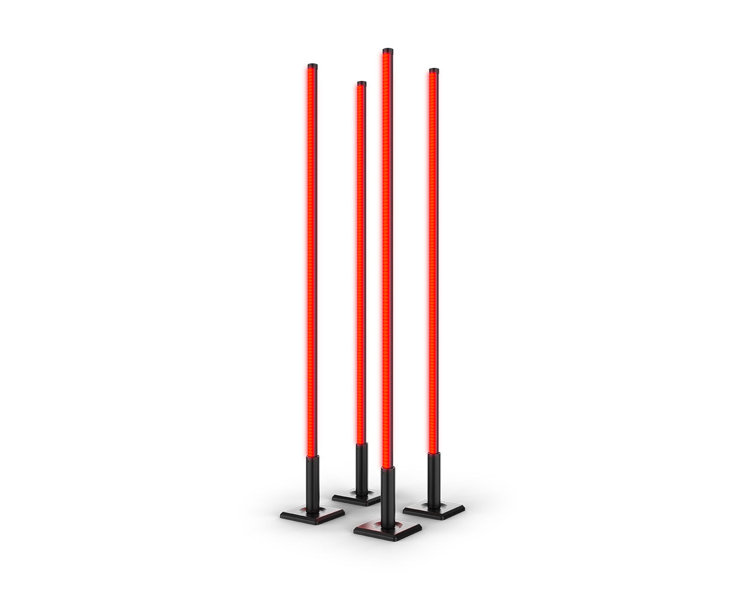 CHAFFSTX4 - CHAUVET DJ Freedom Flex Stick X4 4 PACK Battery RGB and WW LED Batton Inc Case Image 2