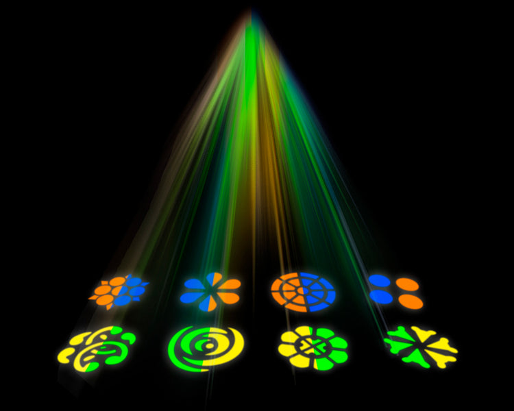 CHAGOBOZAP - CHAUVET DJ Gobozap 2x90W LED Barrel or Gobo Multi Effects Unit 118degree Beams Image 6