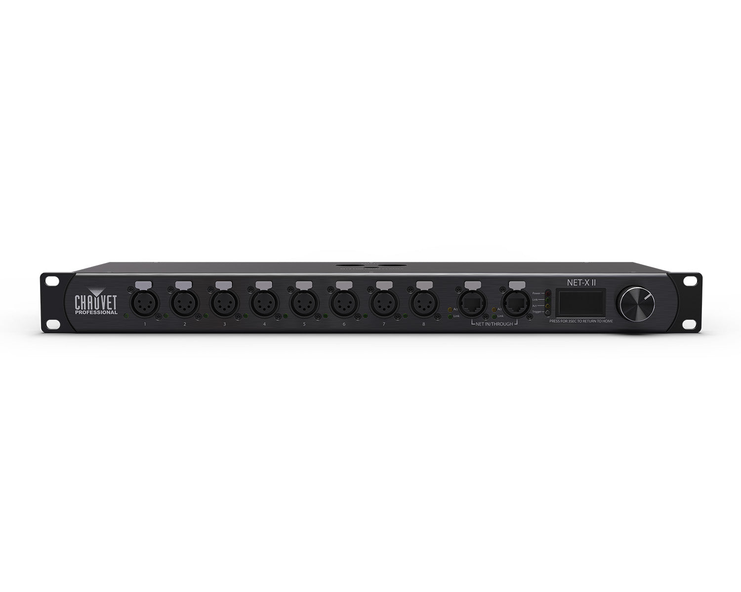 CHANETXII - CHAUVET Professional NET XII ARTnet or DMX 8 Way Opto Isolated Splitter or Converter 1U Image 1