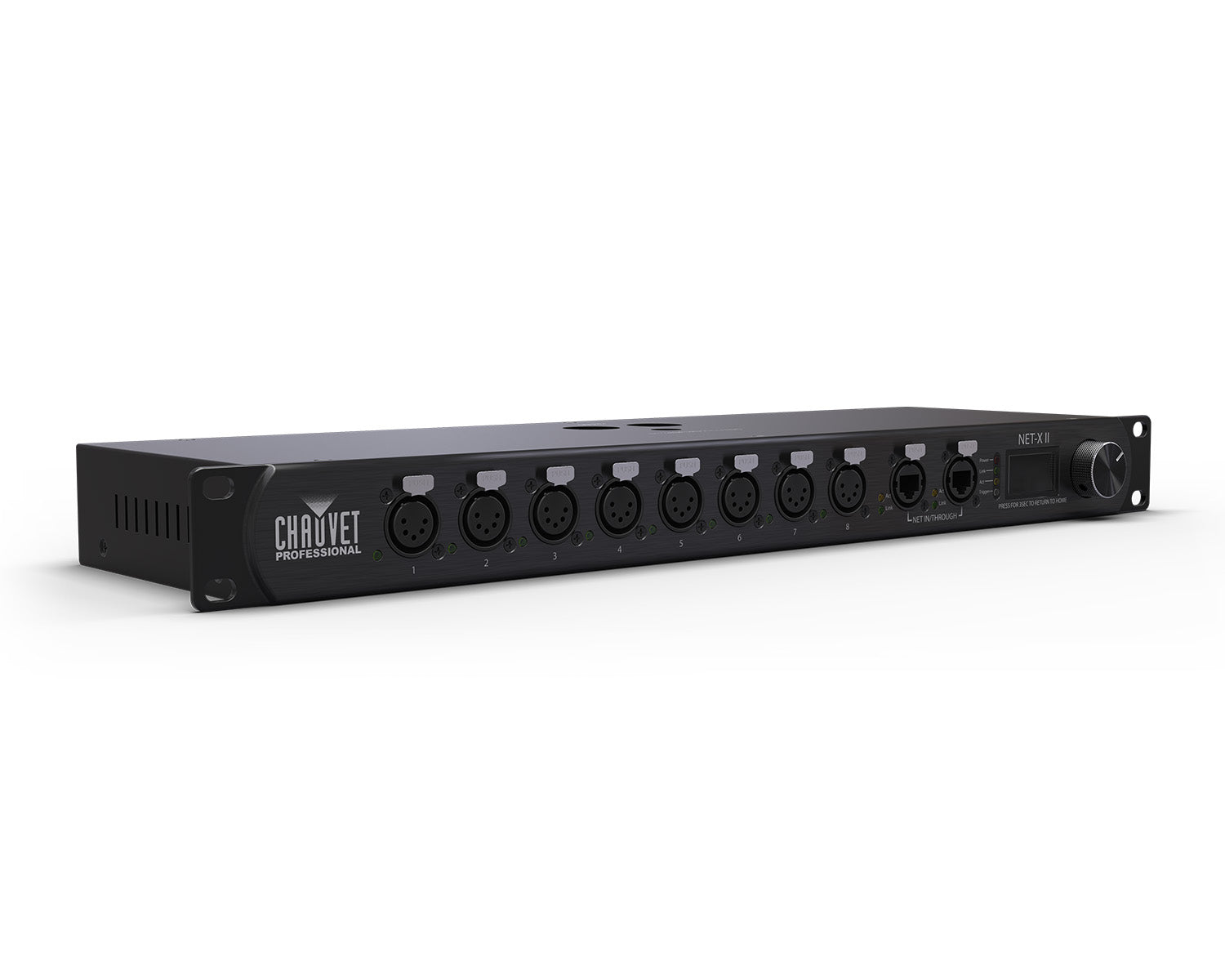 CHANETXII - CHAUVET Professional NET XII ARTnet or DMX 8 Way Opto Isolated Splitter or Converter 1U Image 3