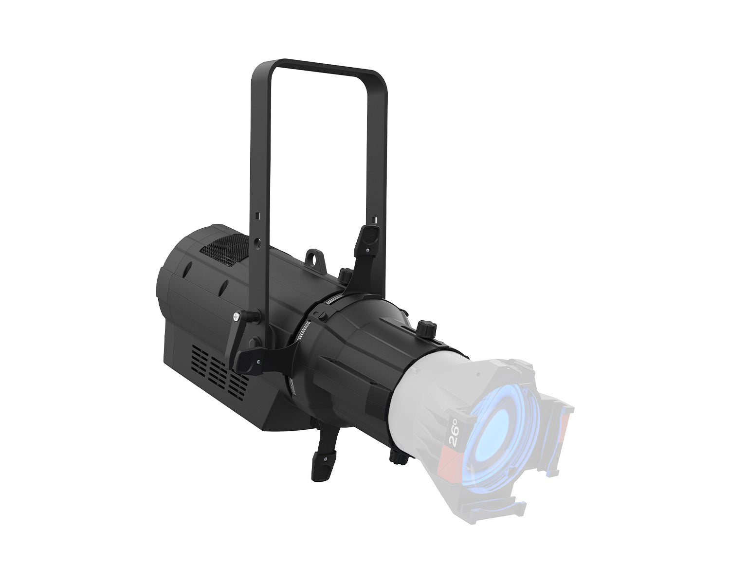 CHAOE910FC2 - CHAUVET Professional Ovation E 910FC 2 Full Colour LED Ellipsoidal RGBAL Black Image 1