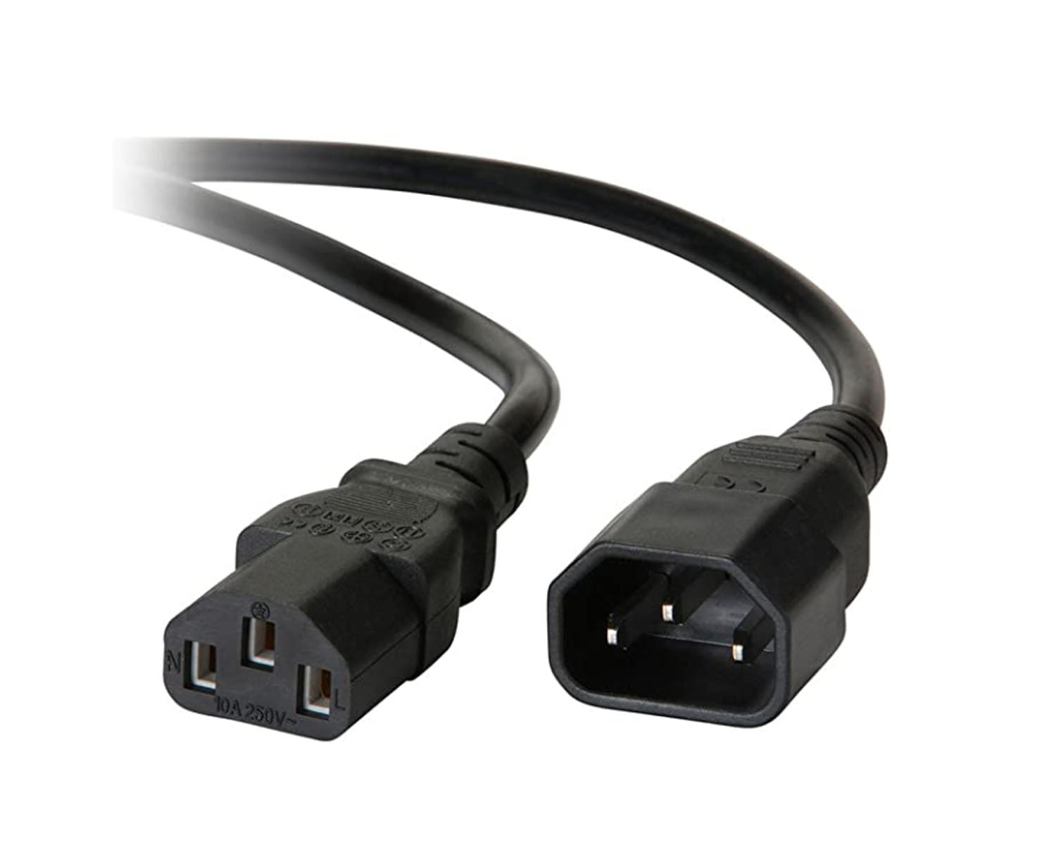 CHAPLCII5 - CHAUVET DJ PLIEC5FT IEC Male to Female Power Linking Cable 1.5m (5 foot) Image 1
