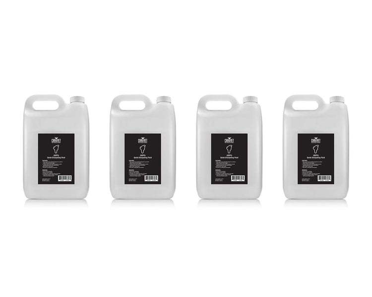 CHAQDF5X4 - CHAUVET DJ QDF5 BOX OF 4 x 5L Quick Dissipating Fluid for Geyser or Vesuvio Image 1