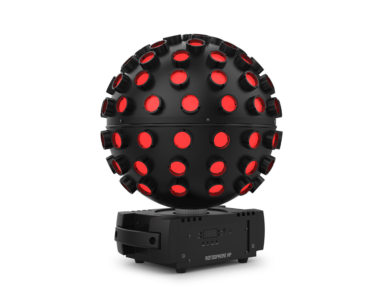 CHAROTOHP - CHAUVET DJ Rotosphere HP Mirror Ball Simulator 5x7W RGBW and 5x7W CMYO LEDs Image 1