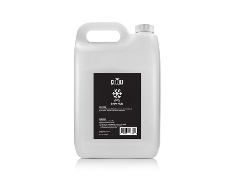 CHASFL5S - CHAUVET DJ SFL5 SINGLE 5 Litre Water Based Snow Fluid Image 1
