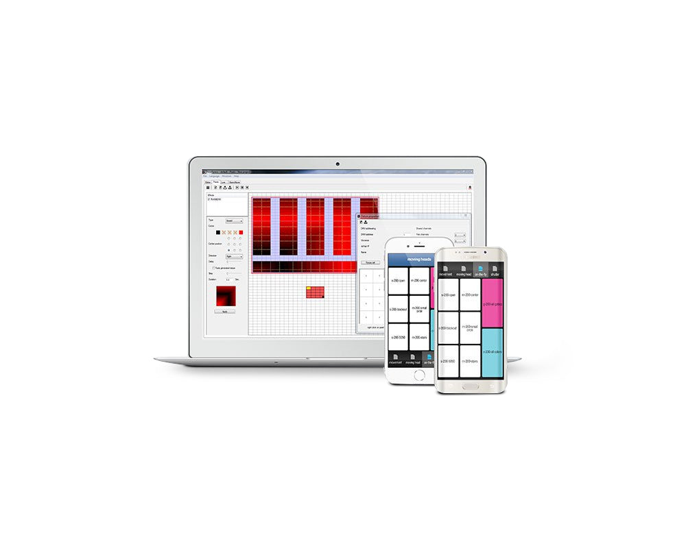 CHASHOWXP - CHAUVET DJ ShowXpress Control Software Program Download Image 1