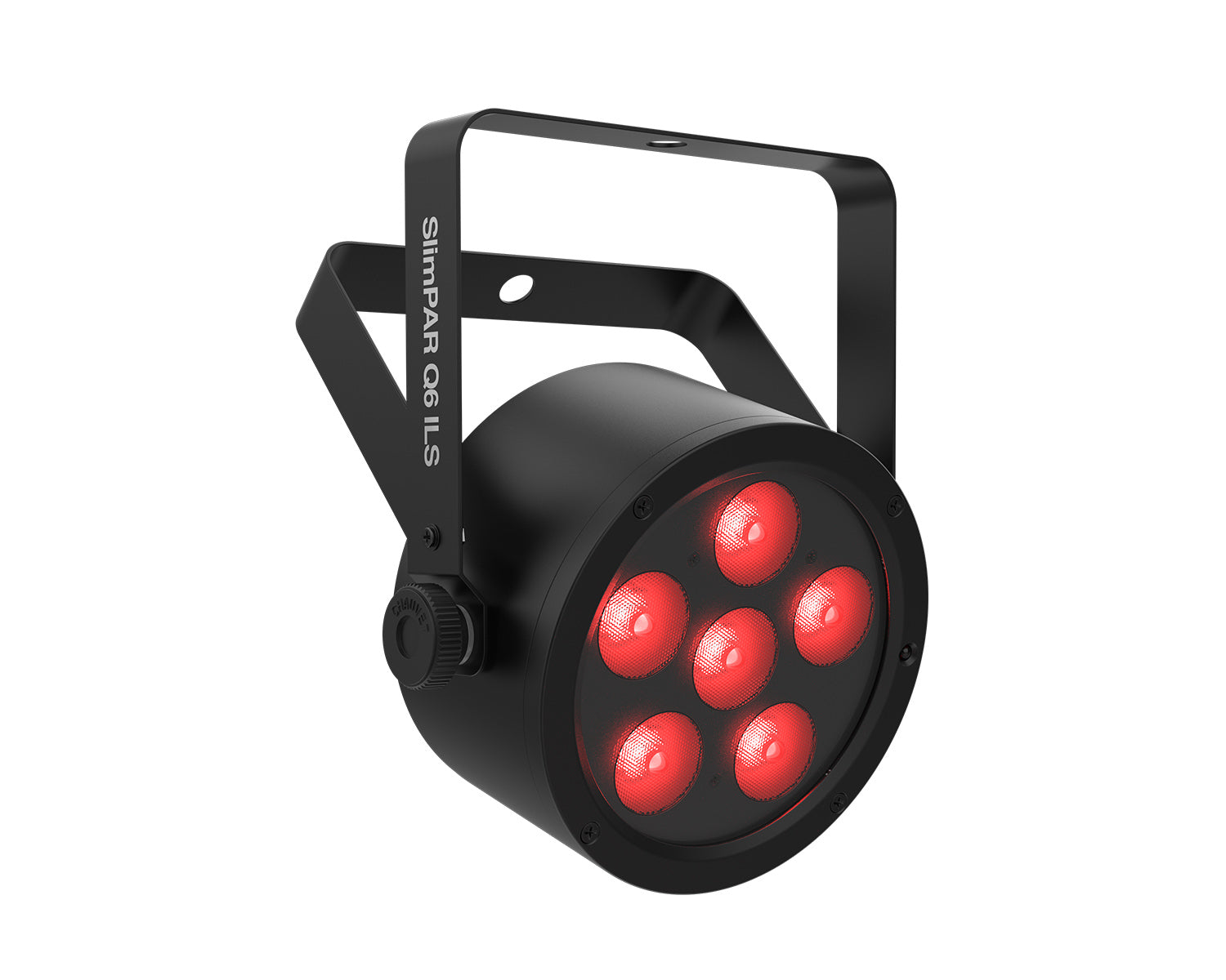 CHASPQ6ILS - CHAUVET DJ SlimPAR Q6 ILS PAR Can with 6x4W Quad Colour RGBA LEDs Image 1