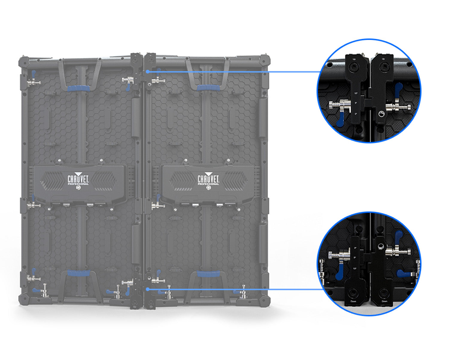 CHAVIDCURKIT - CHAUVET Professional VIDCURVEKIT Curve Kit for F Series or Vivid (1 Panel) Image 6