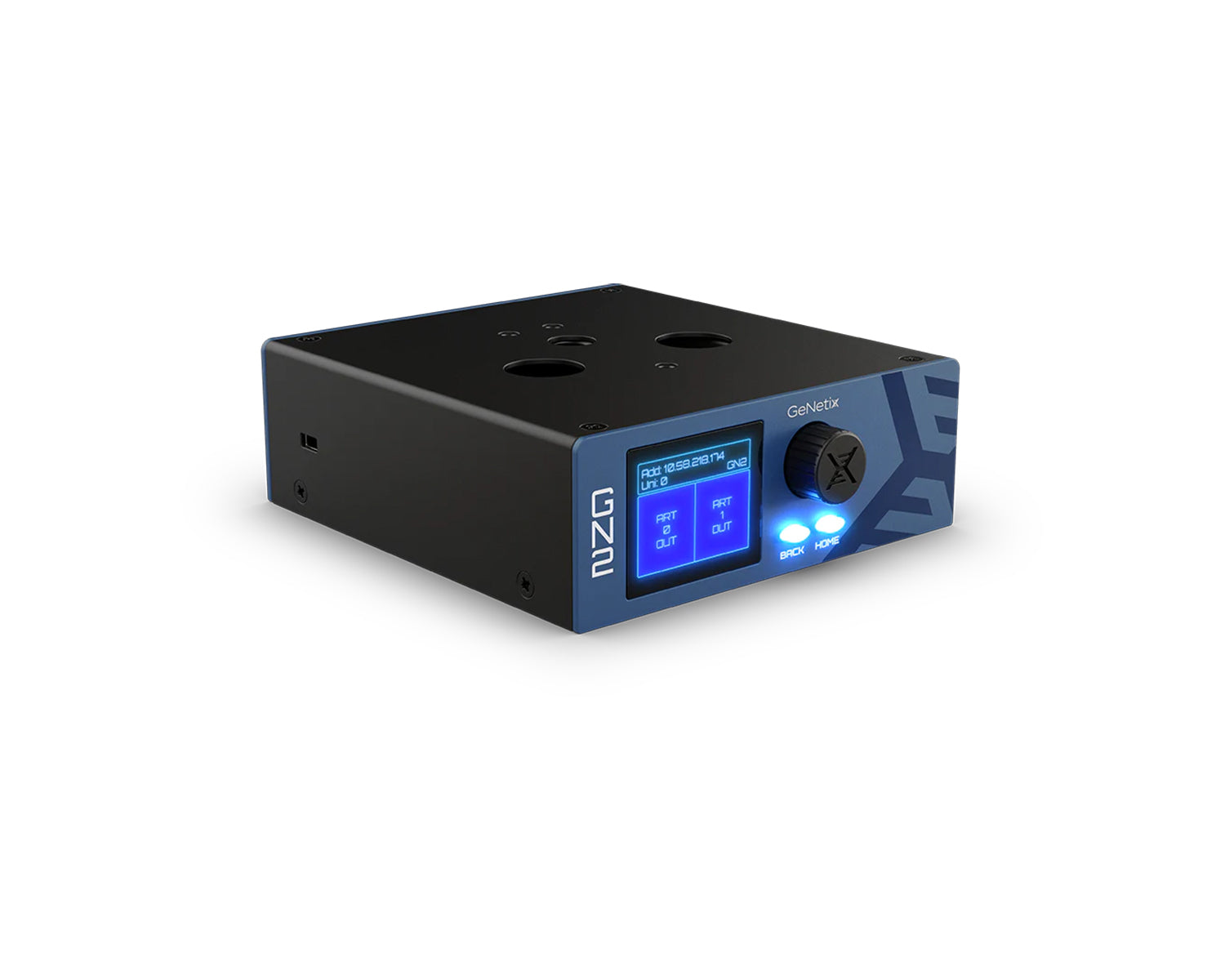CHSGN2 - ChamSys GeNetix GN2 2 Port Ethernet DMX Node for Art Net or sACN Consoles Image 1
