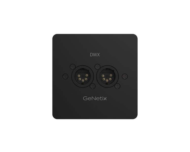 CHSGNDMXDUALMUK - ChamSys GeNetix DMX Passthrough Dual Port Male UK Image 1