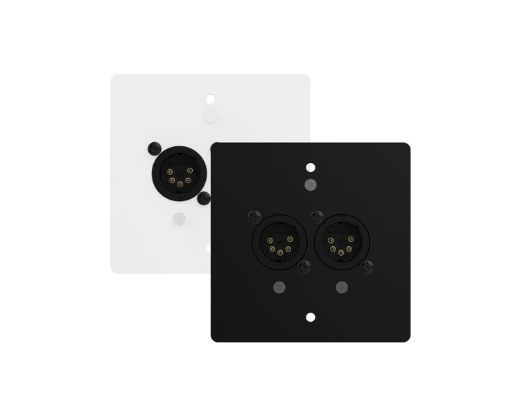 CHSGW21EU - ChamSys GeNetix GW2I PoE Wall Mount Node 2x DMX In Ports EU Backbox Image 1
