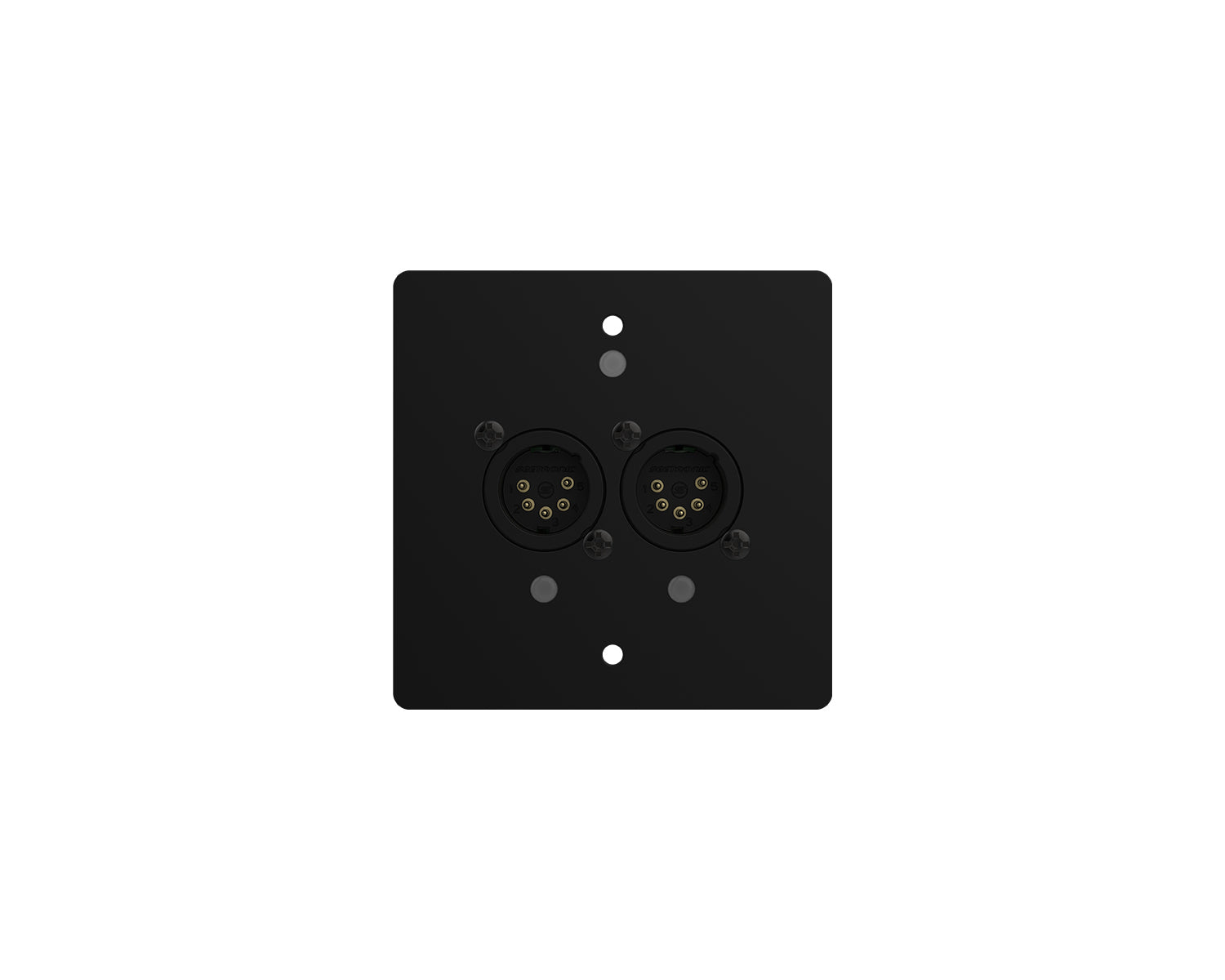 CHSGW21EU - ChamSys GeNetix GW2I PoE Wall Mount Node 2x DMX In Ports EU Backbox Image 3